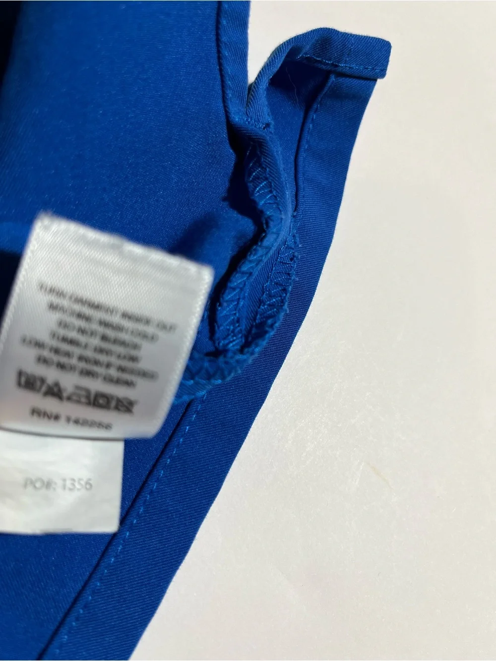 FIGS Catarina Technical Collection Scrub Top V Neck Blue Size S FW1000 - Picture 5 of 8